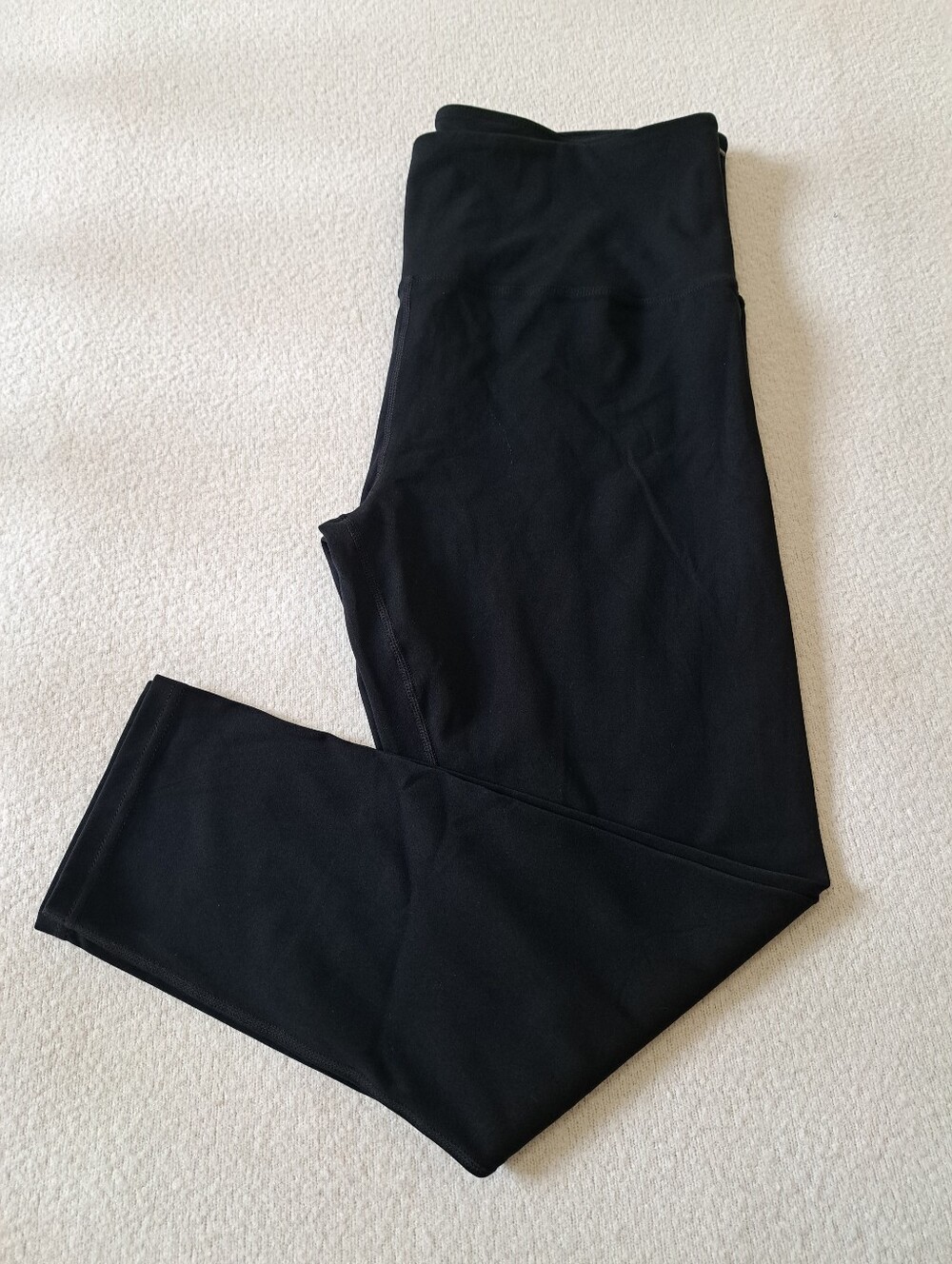New Tuff Veda Crop Leggings Active Tights Tuff Athletics XXL Black Stretch Pants